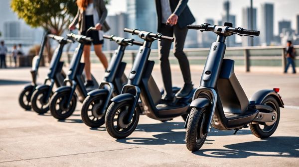 Top 5 scooters électriques pour adultes pour vos trajets efficaces